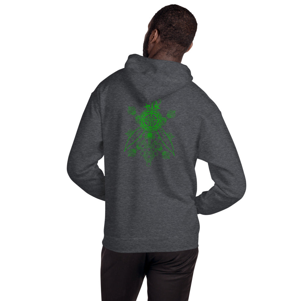 Heavy Green Bee Farms Unisex Hoodie