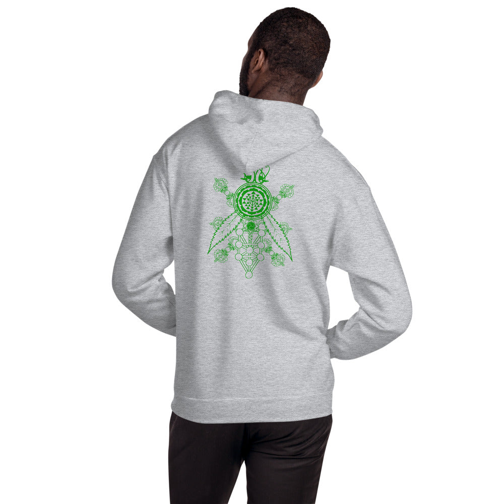 Heavy Green Bee Farms Unisex Hoodie
