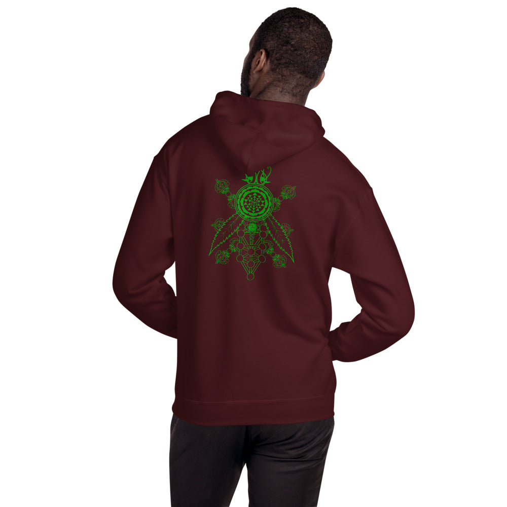 Heavy Green Bee Farms Unisex Hoodie