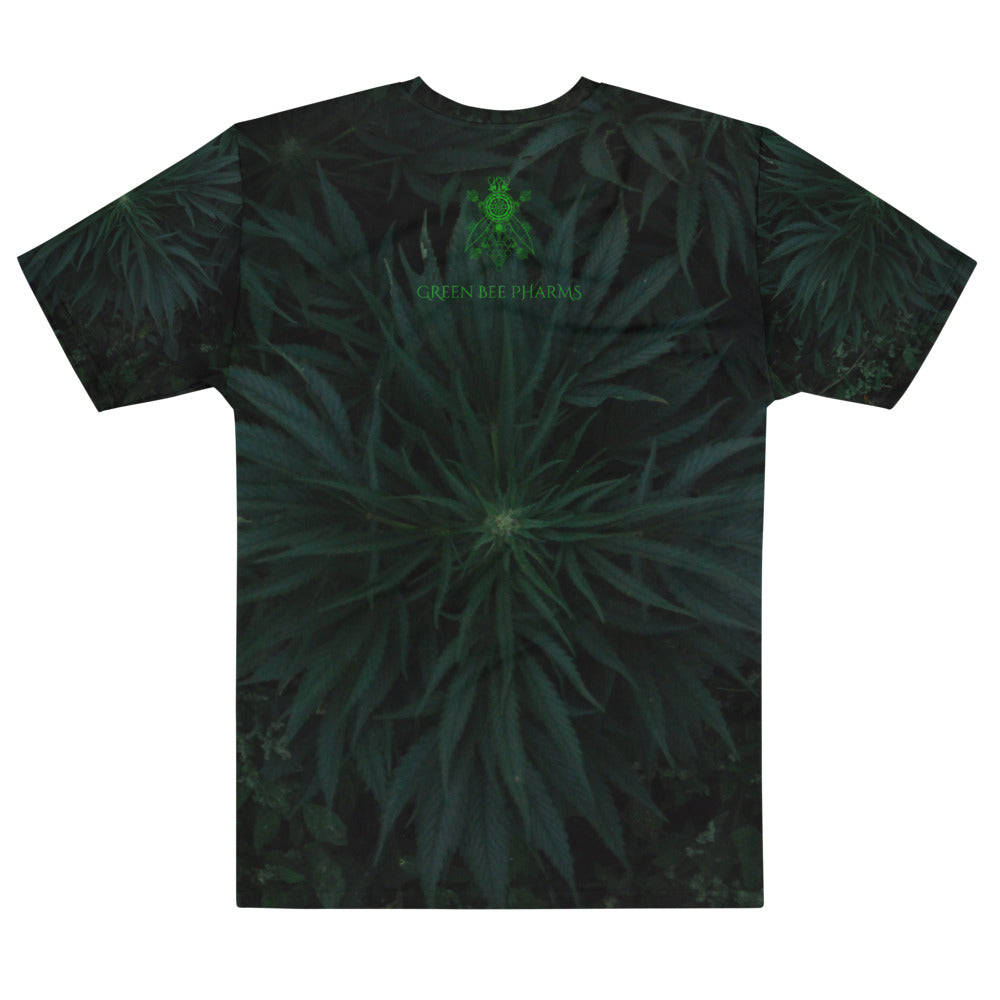 Green Canna Cross Loose Tee