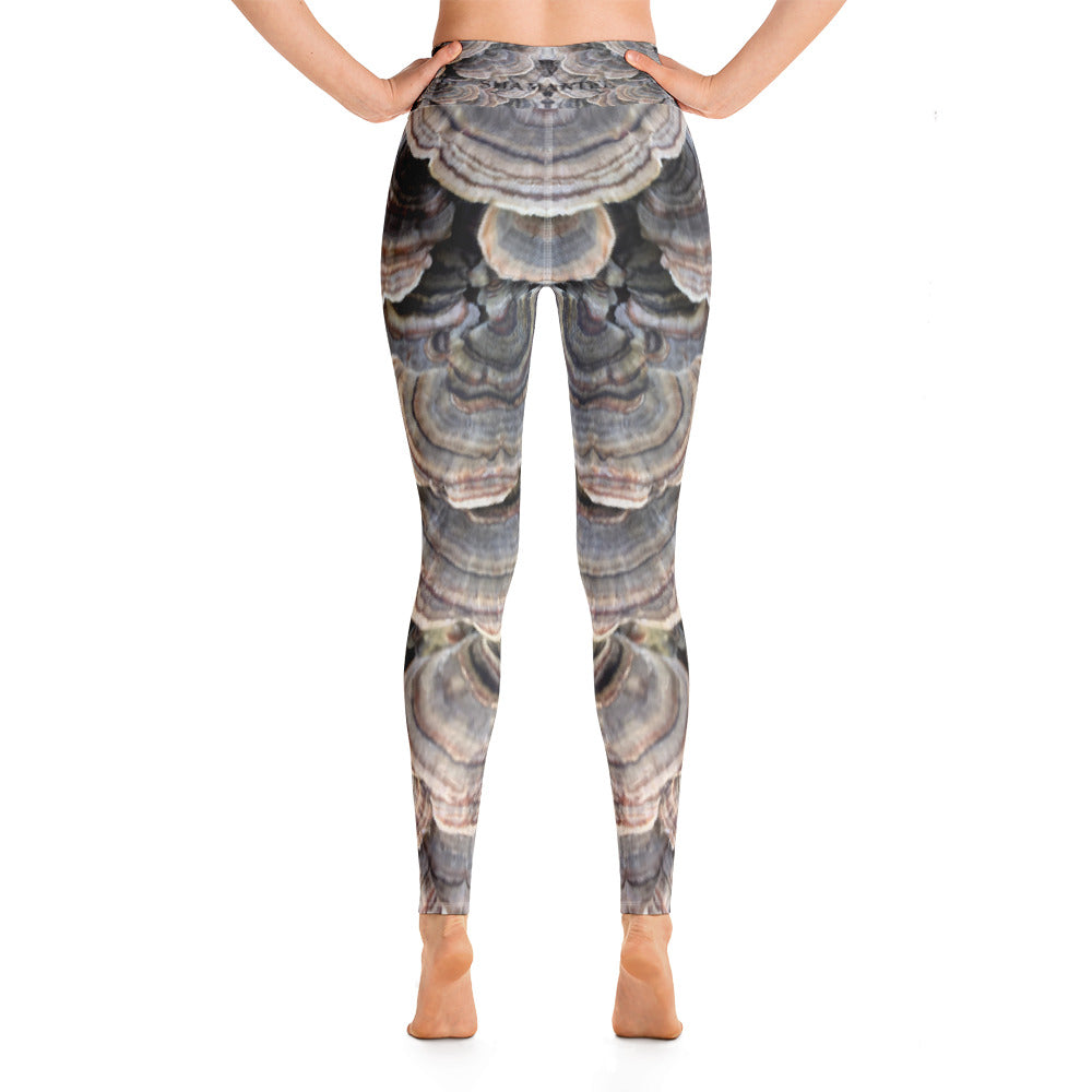 Turkey Tail Yoga Leggings