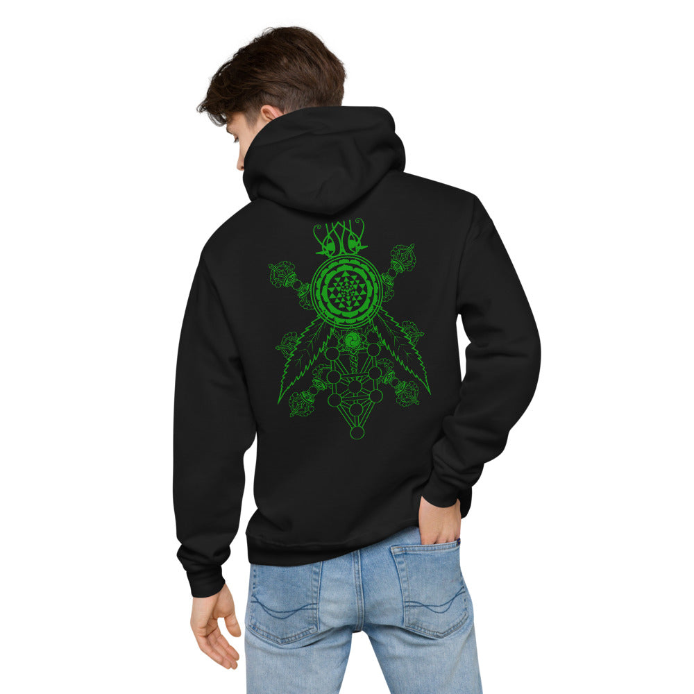 Green Bee Farms fleece hoodie