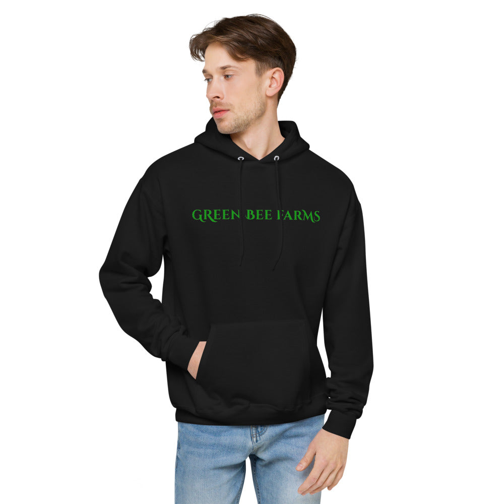 Green Bee Farms fleece hoodie