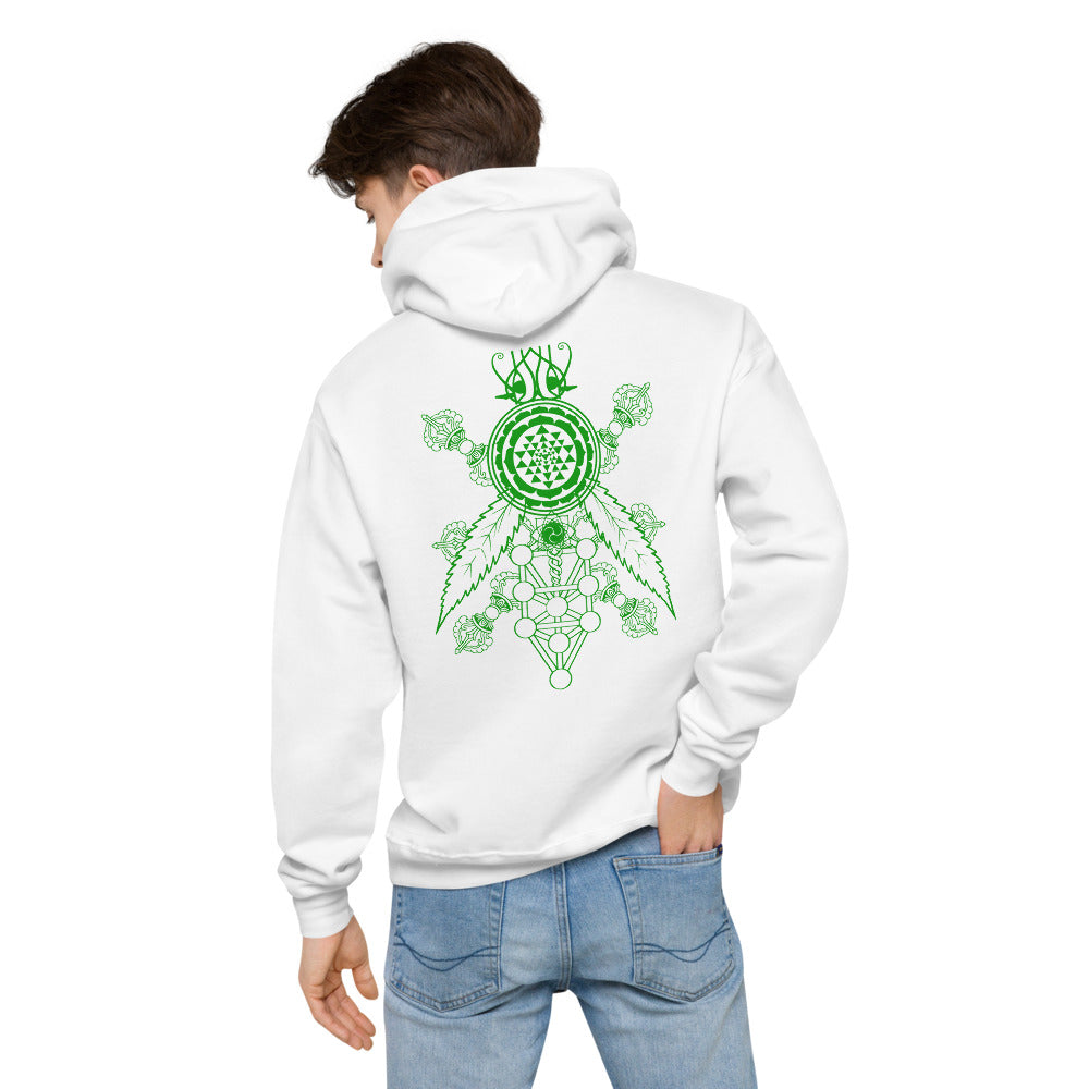 Green Bee Farms fleece hoodie