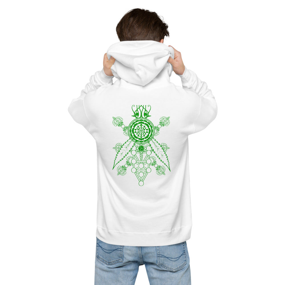 Green Bee Farms fleece hoodie