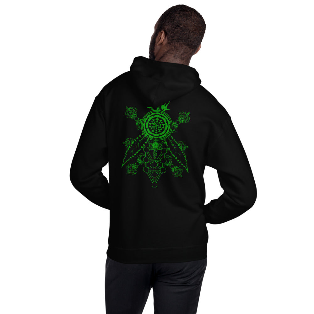 Green Bee Faarms heavy hoodie