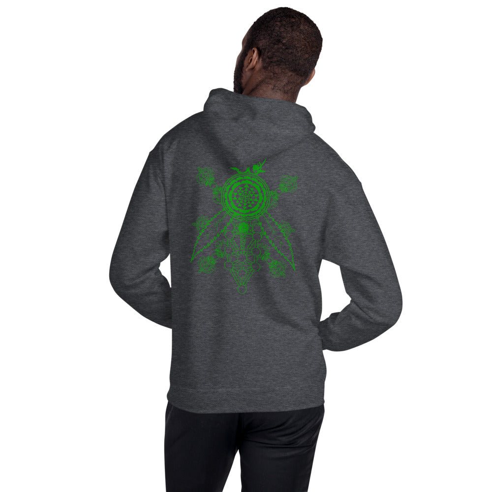 Green Bee Faarms heavy hoodie