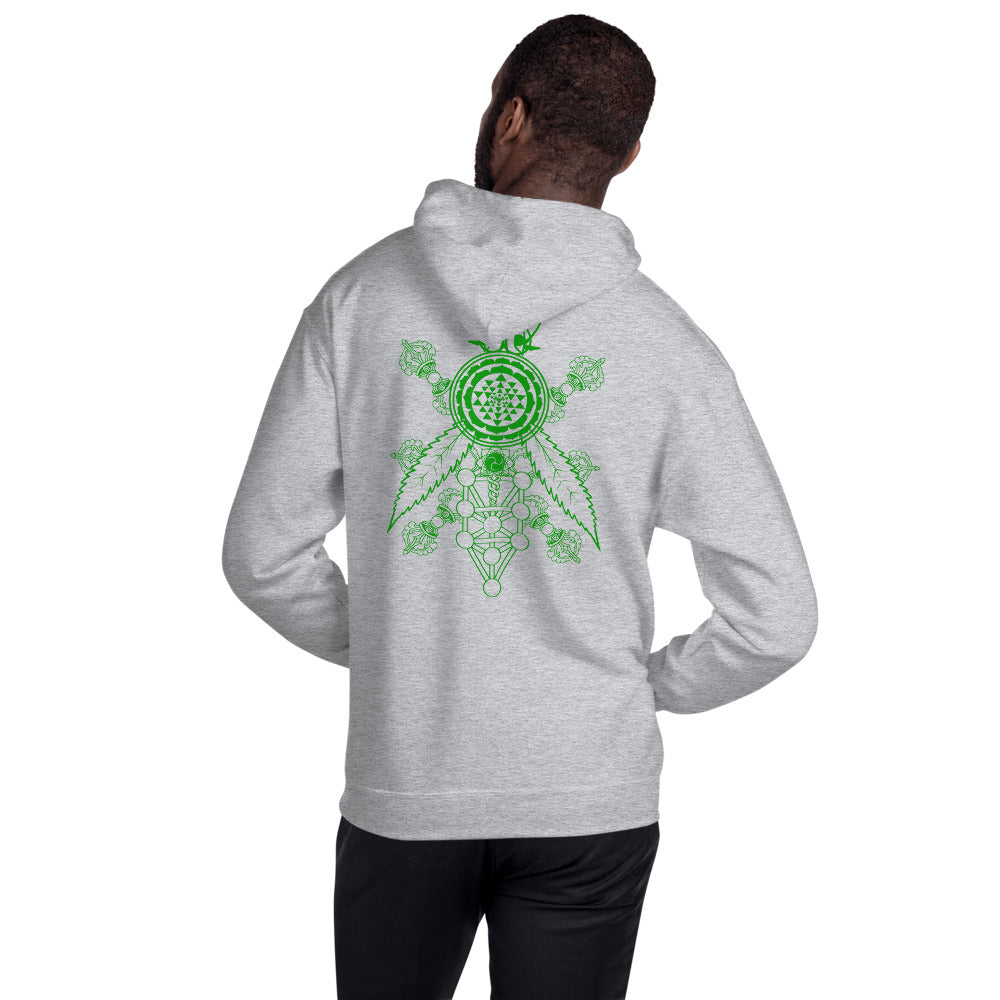Green Bee Faarms heavy hoodie