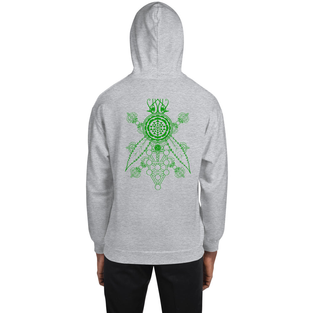 Green Bee Faarms heavy hoodie